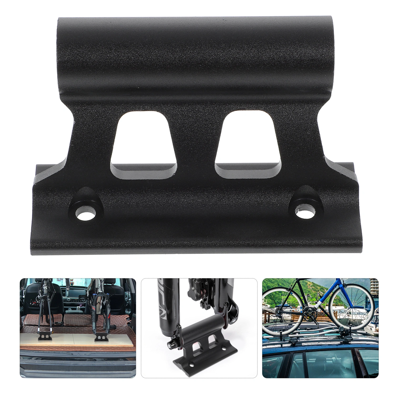 Bike Fork Mount Thru Axle Fork Mount Truck Bike Rack Quick Release Bike Block