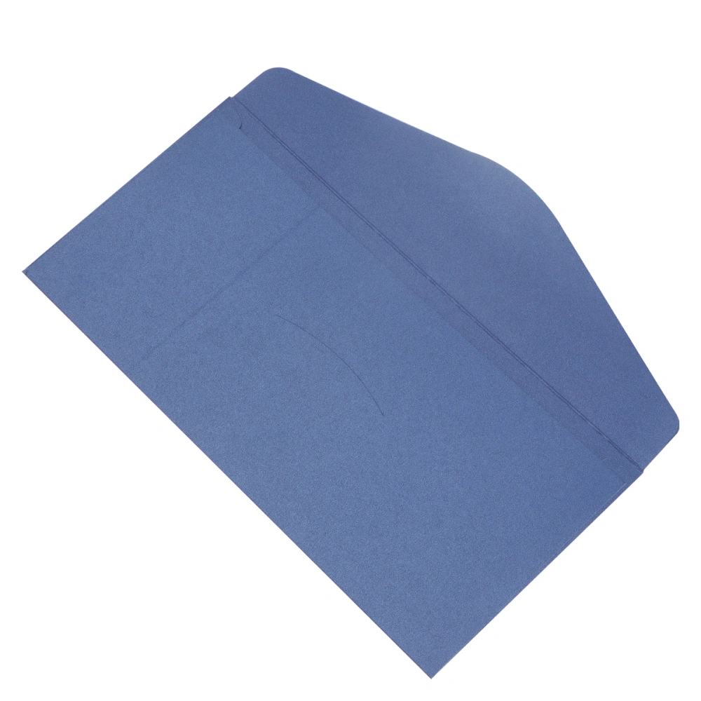 20PCS Paper Invitations Envelope Business Invitation Notification Letter Envelope (Blue)