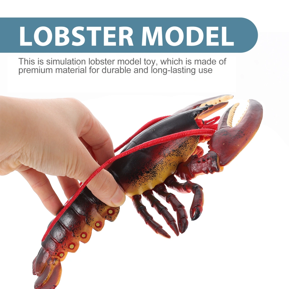 Simulation Sea Lobster Model Creative Marine Animals Model Child Cognitive Toy