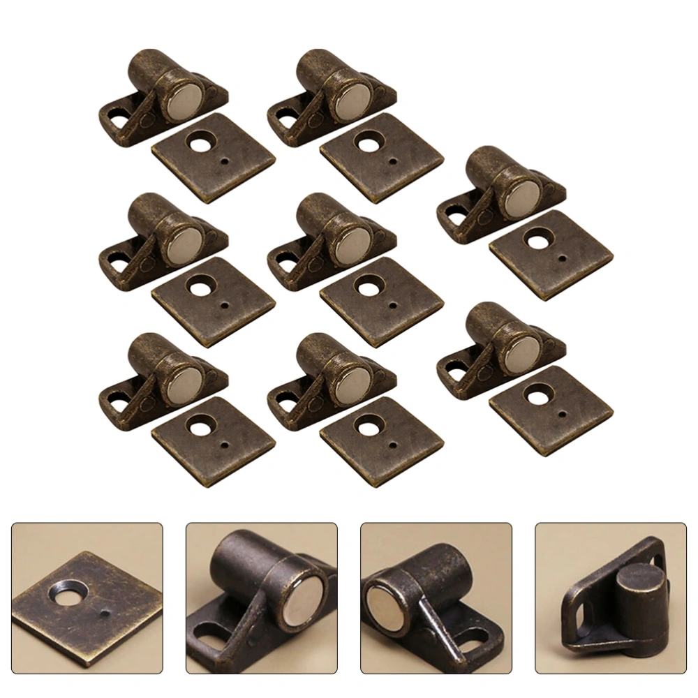 8pcs Antique Strong Magnetic Heavy-duty Cabinet Door Holder for Home Use