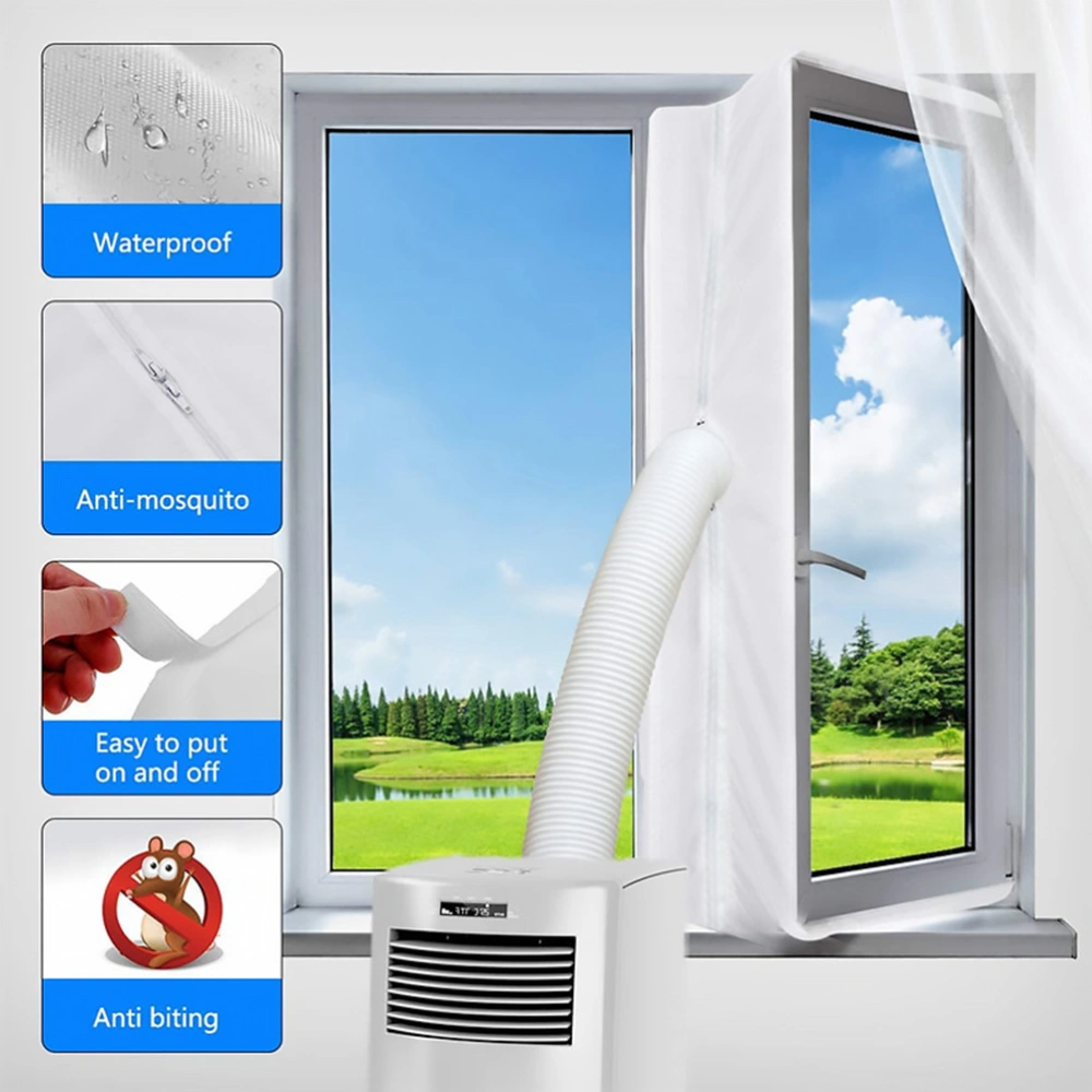 Universal Window Seal for Mobile Portable Air Conditioner and Tumble Dryers