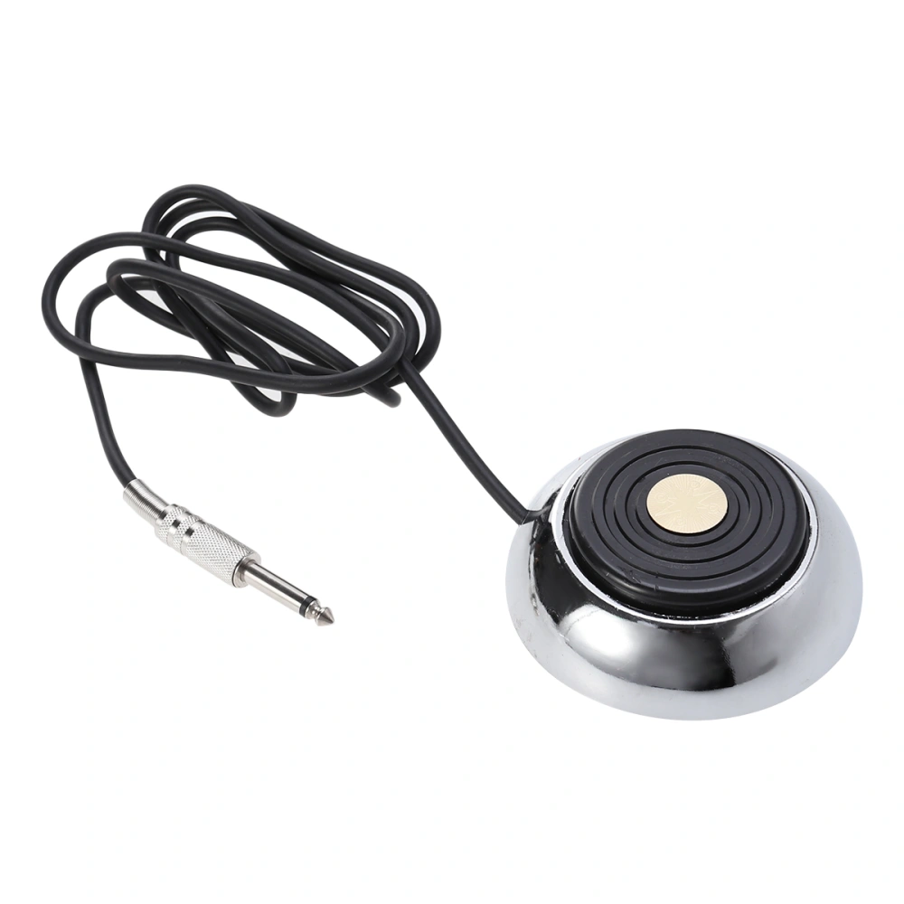 Professional Durable Machine Foot Pedal Switch Round Foot Pedal Stainless Steel Foot Switch