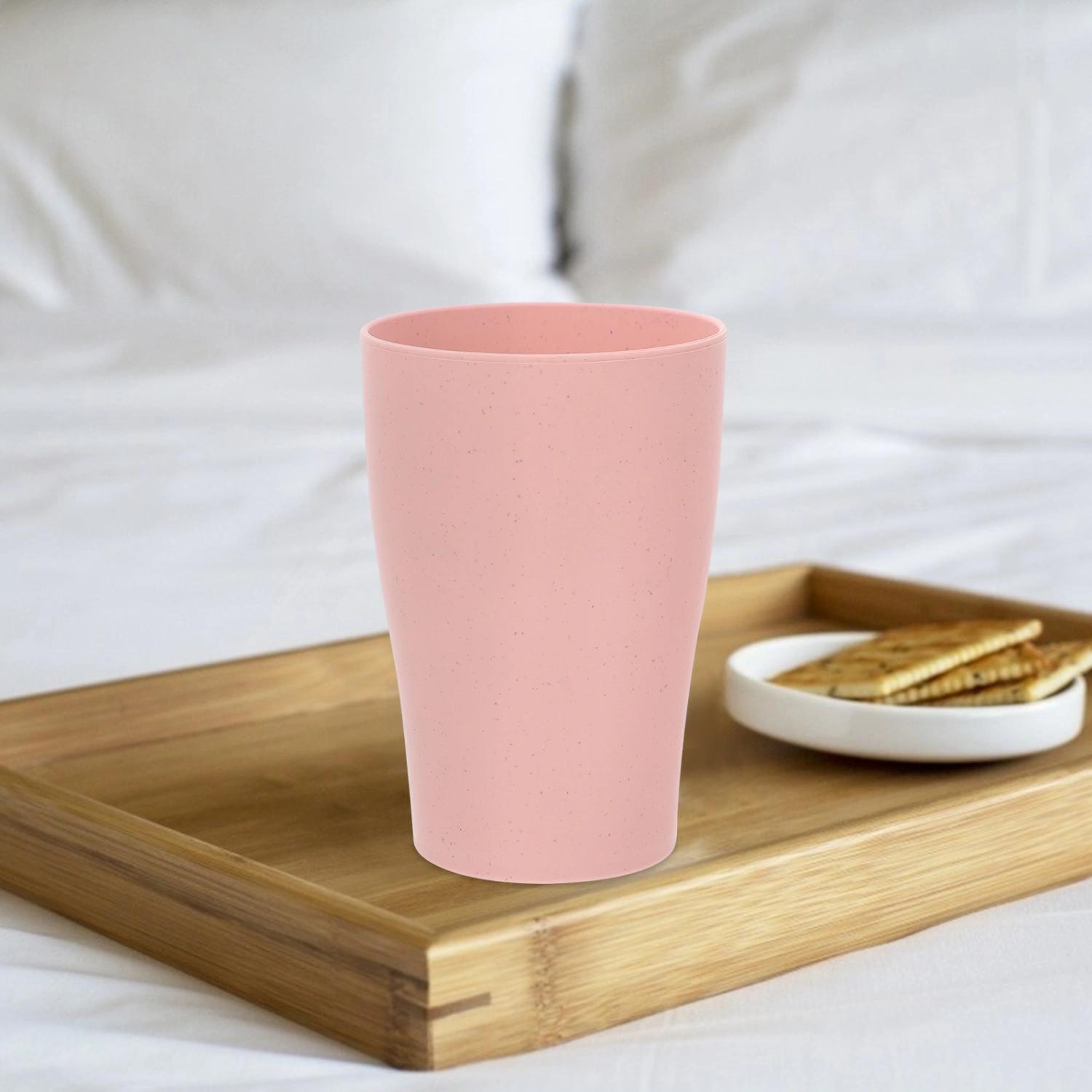 5pcs Water Cups Juice Cups Milk Cups Wheat Straw Cups Water Containers