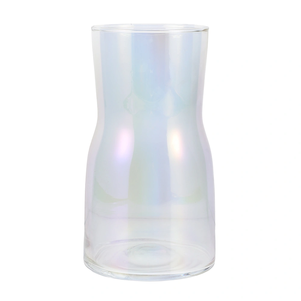 Transparent Glass Vase Smooth Home Vase Decorations Hydroponic Flower Vases