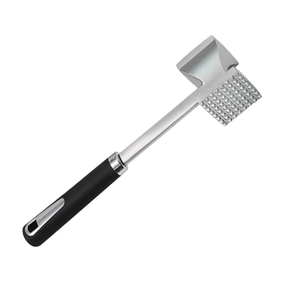 1pc Restaurant Steak Hammer Practical Beef Hammer Home Meat Pounder (Black)