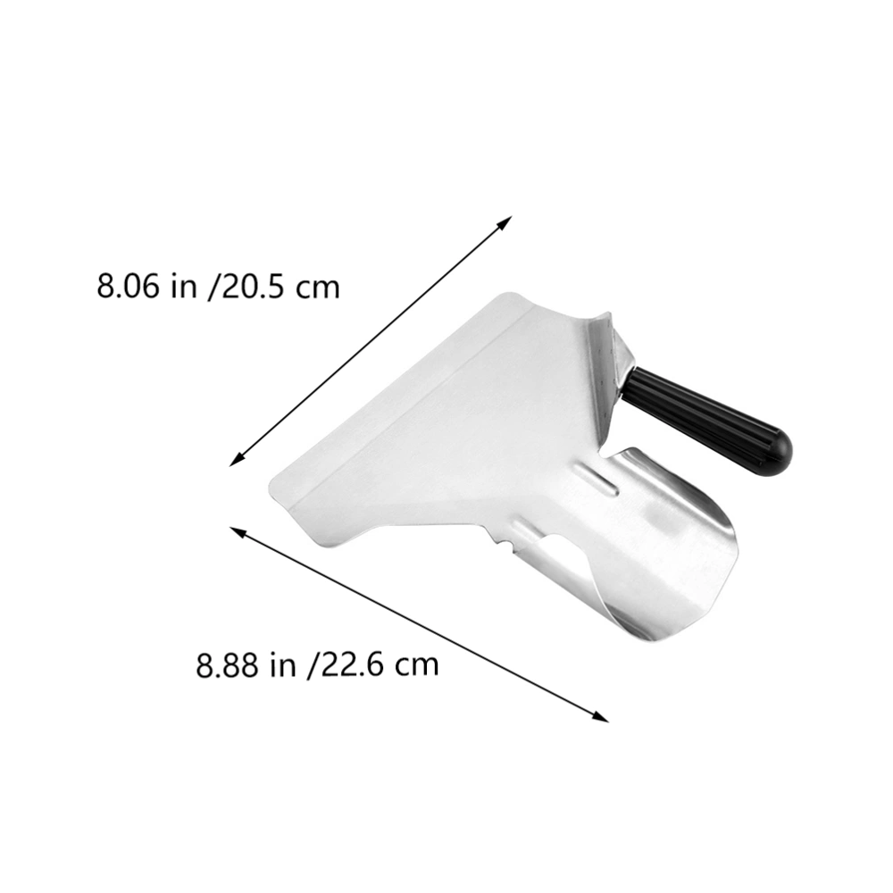 Stainless Steel French Fries Shovel Food Packing Scoop Practical Ice Shovel