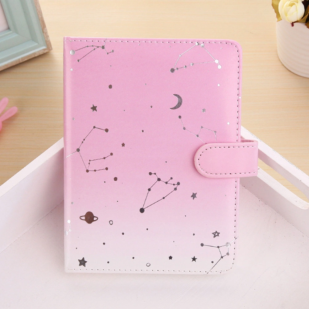 Constellation Cover Notebook Unique Diary Book Notepads School Supplies Kids Students Stationery for Daily Use (Random Color)
