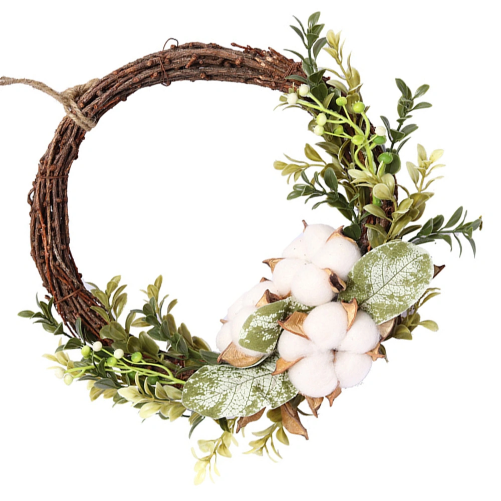 Easter Artificial Eucalyptus Leaf Wreath Easter Flower Wreath Hanging Garland