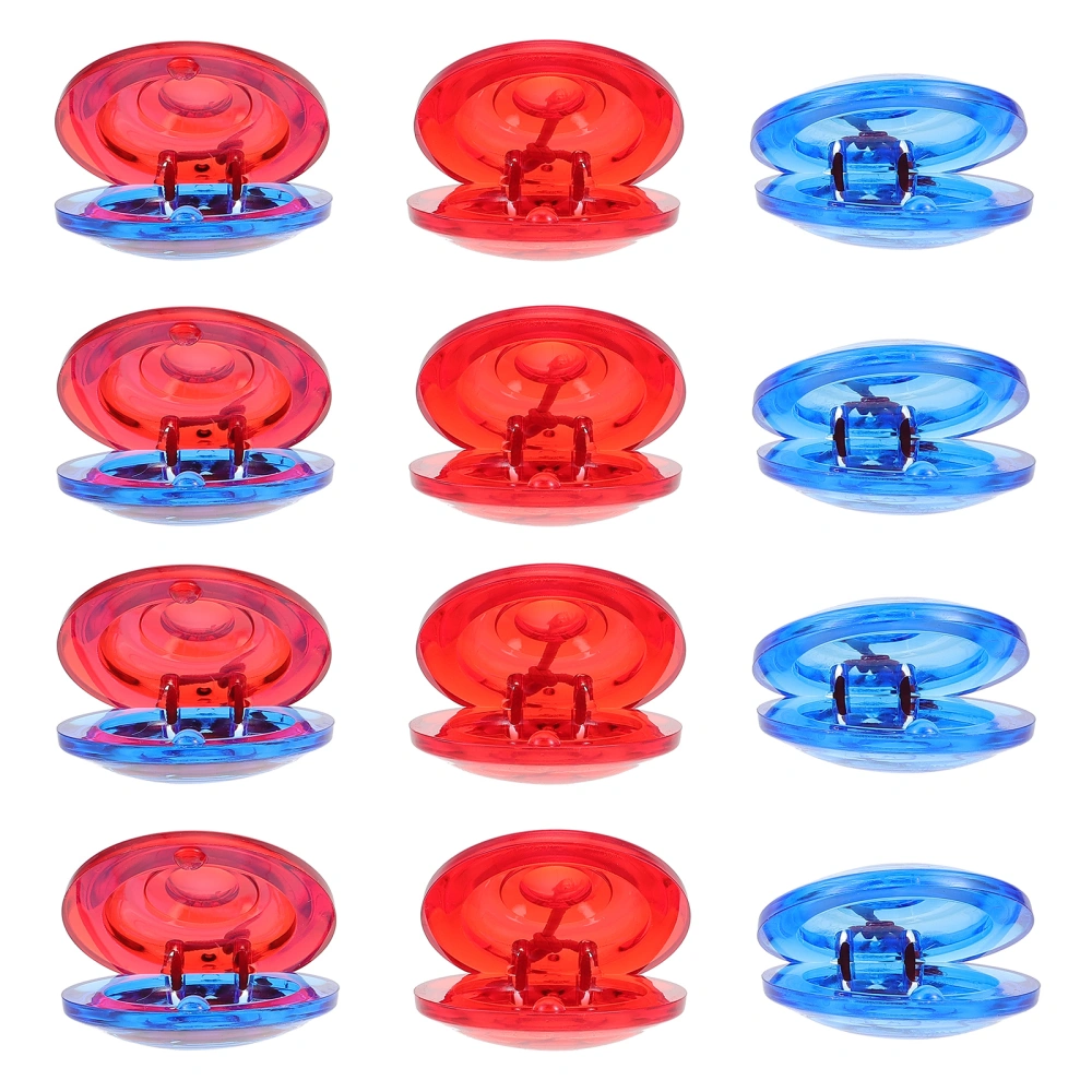 12Pcs Castanets Percussion Musical Instruments Kids Education Playthings