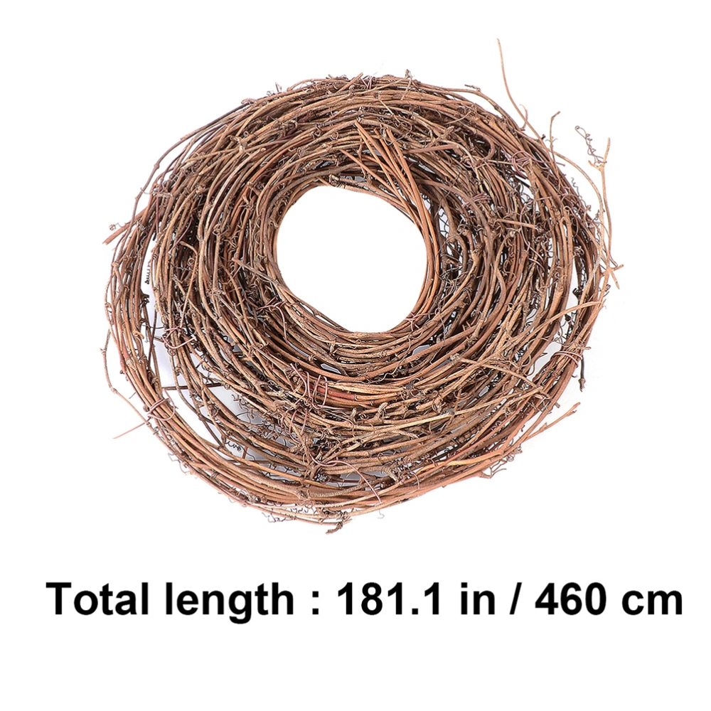 3 Rolls Christmas Snake Shape Rattans Natural Twig Garland Wreaths Rattan Decors