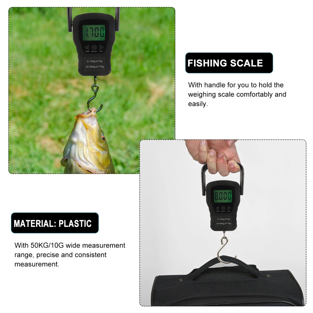 Fishing Scale Digital Scale with Tape Measure Portable Fishing Scale Portable Scale