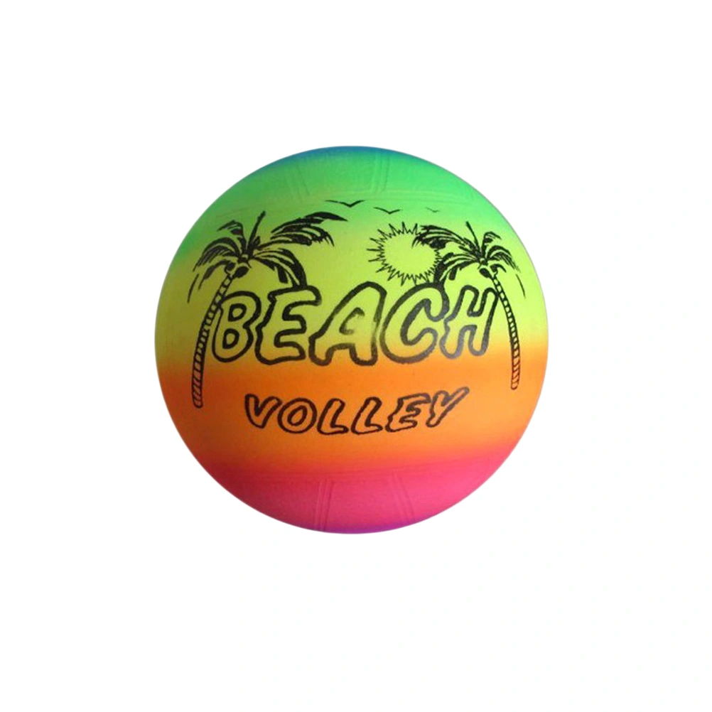 3 PCS Rainbow Balls Sports Play Ball Kickball Handball Toy for Indoor Outdoor Playground Activities (Random Pattern)