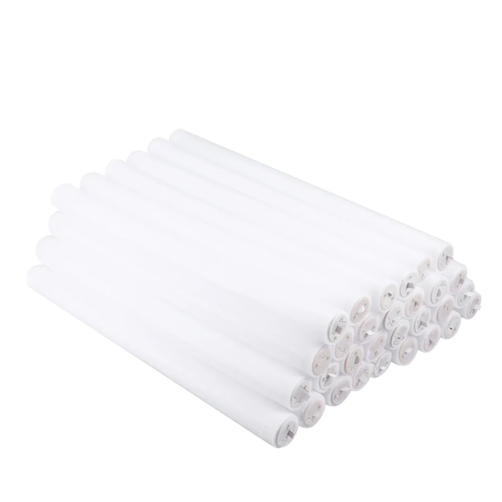 15pcs LED Glow Stick Fluorescent Light Sticks for Concert Party (White Shell, Colorful)