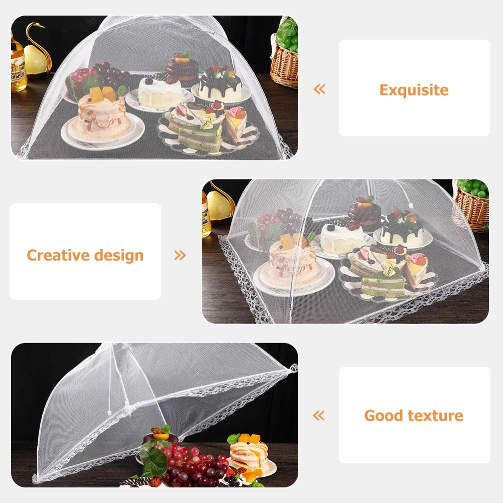 6Pcs Household Food Covers Wear-resistant Food Nets Convenient Food Protectors Food Accessory