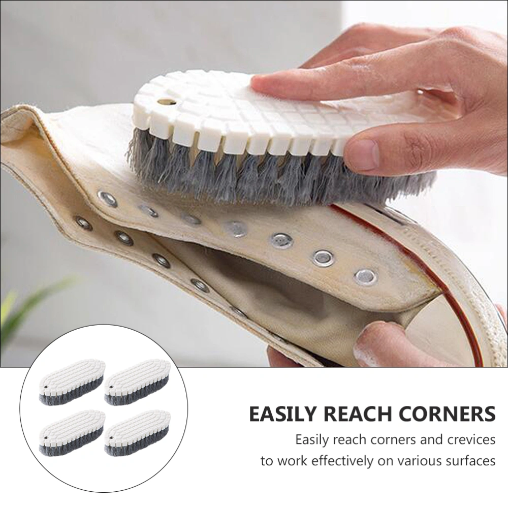 4pcs Kitchen Brushes Practical Kitchenware Cleaning Brushes Bathtubs Brushes