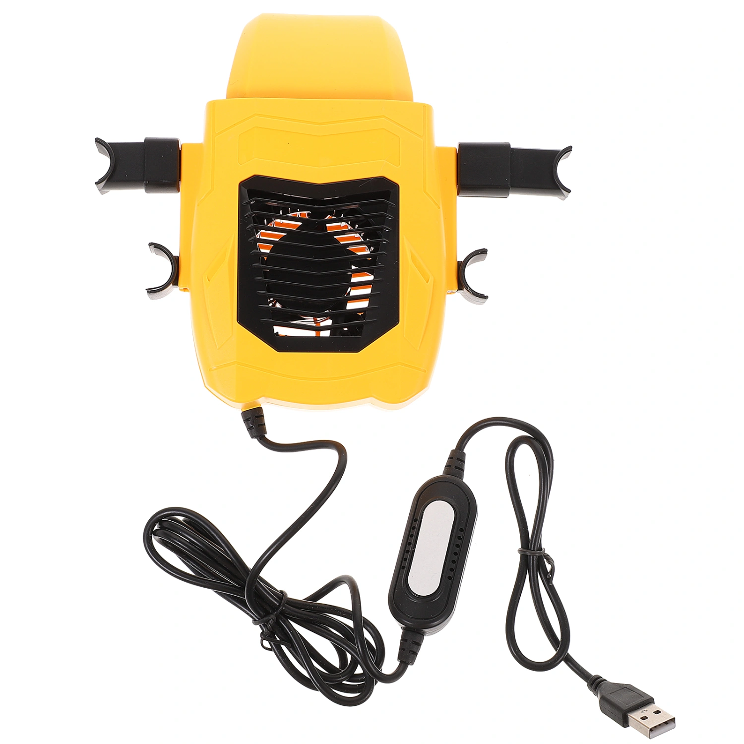 Car Fan 3-gear Adjustable Car Headrest Fan Electric Car Fan Portable Car USB Fan
