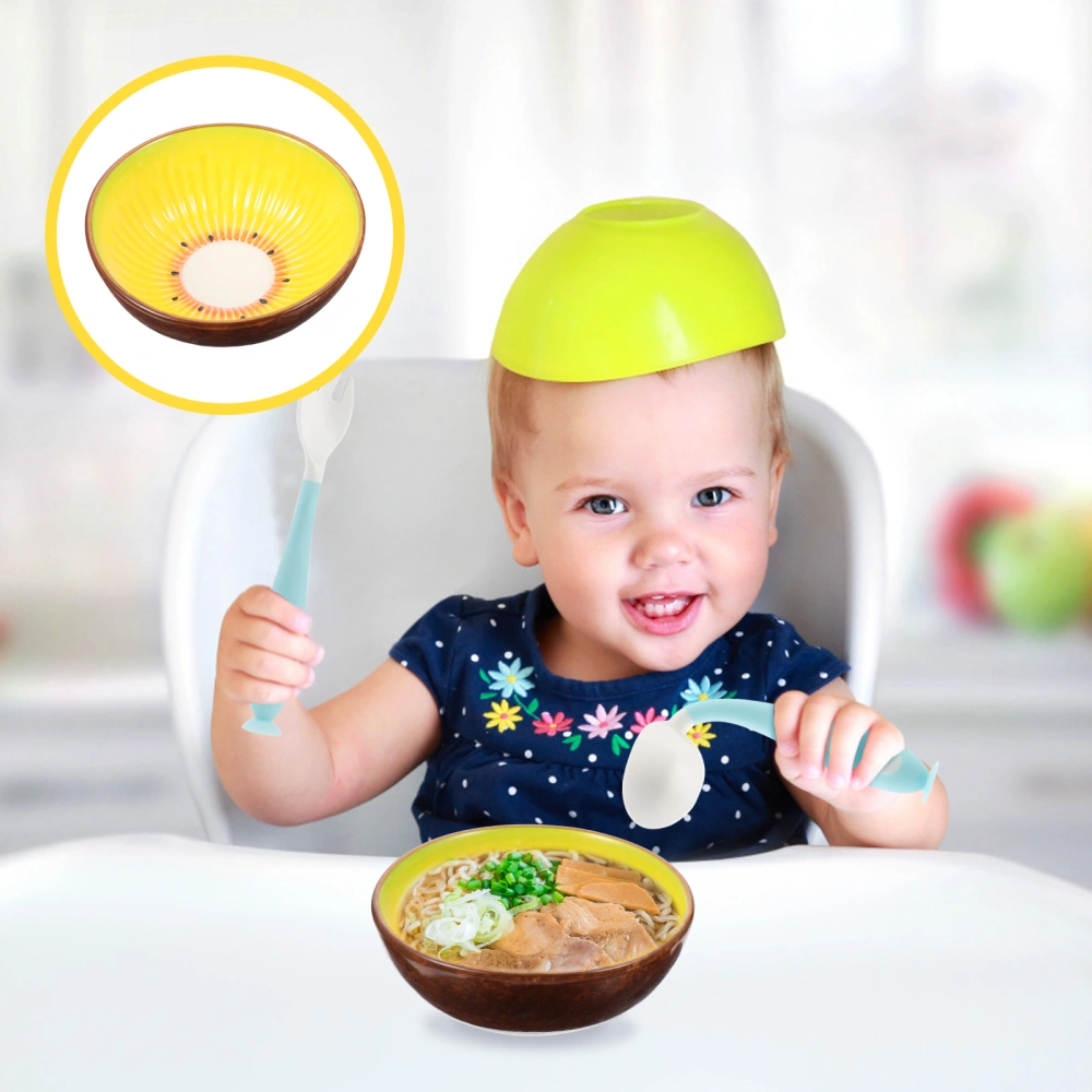 1pc Fruit Shape Bowl Creative Bowl Ceramic Bowl Children Bowl Kitchen Supply