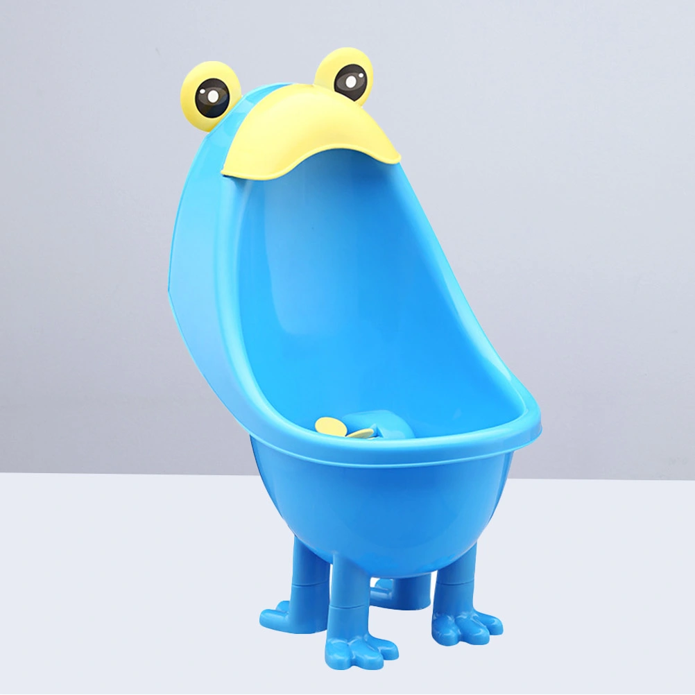 Baby Boys Urinal Potty Training Stand Urinal Groove Toilet Bathroom Accessories (Blue)