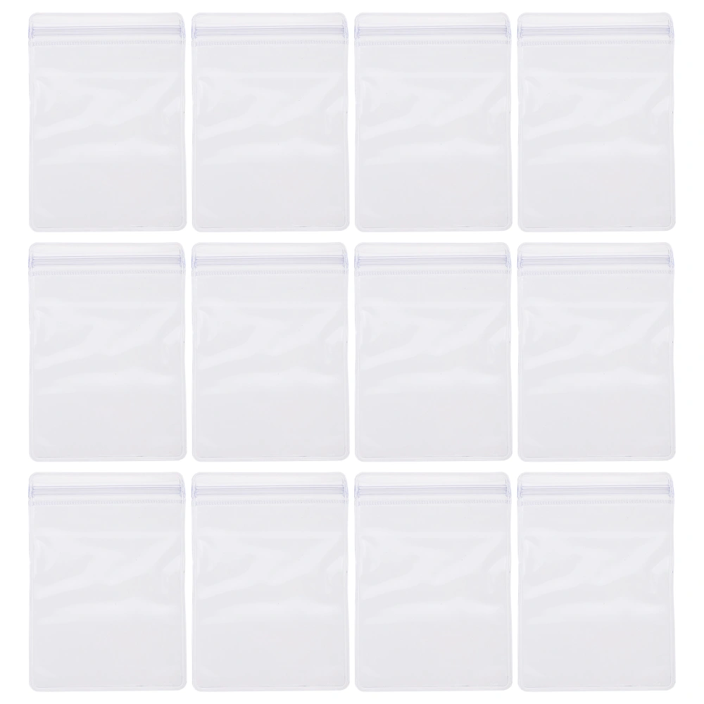 100pcs PVC Jewelry Anti Oxidation Bag Jewelry Rings Earrings Storage Pouch