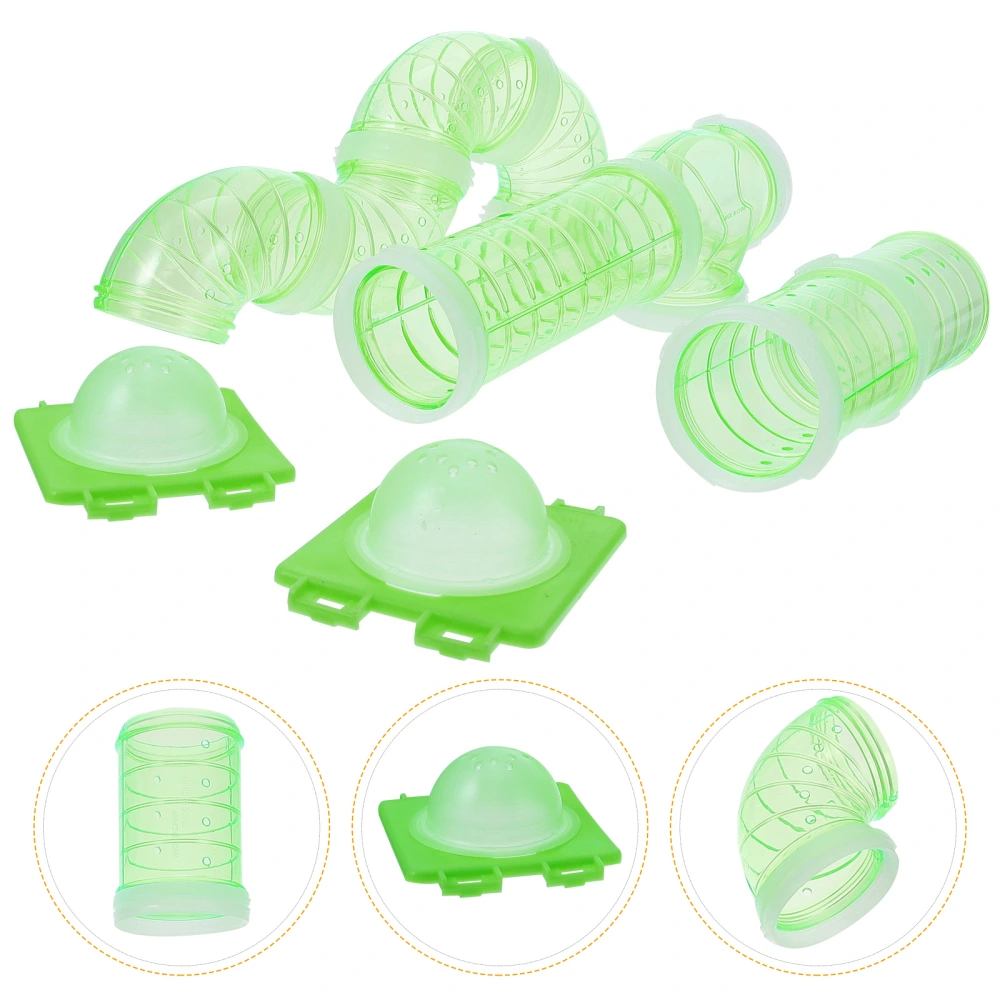 1 Set Hamster Tubes Connection Plates Adventure External Pipe DIY Connection Tunnel