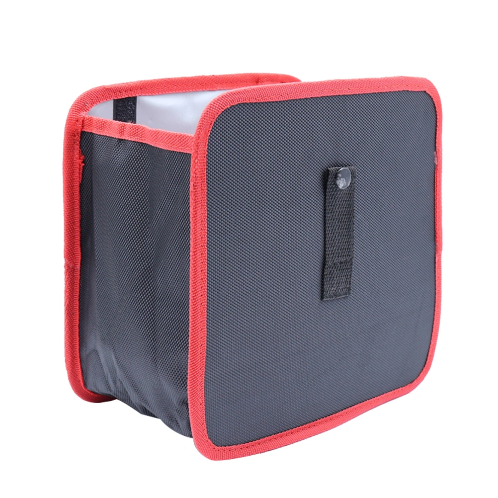 Car Garbage Bag Seat Back Storage Bag Multifunctional Debris Storage Bag Red