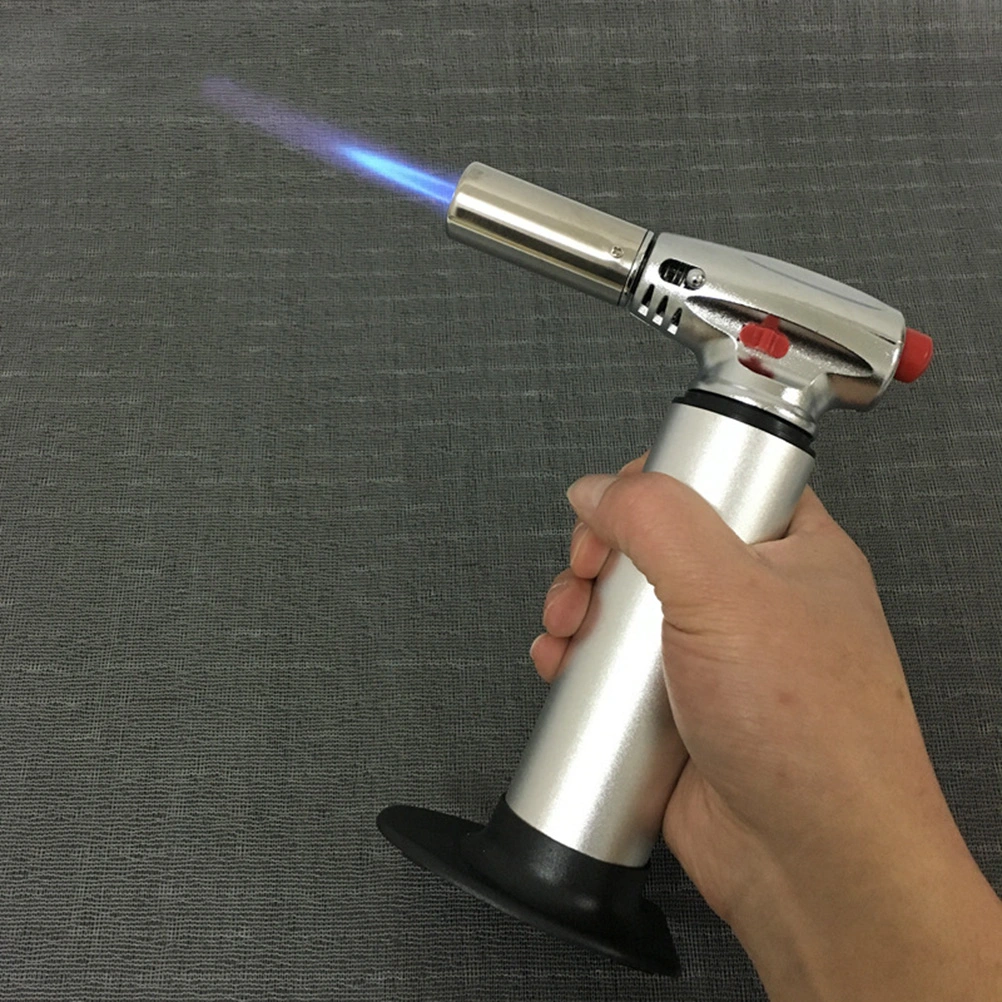 Professional Butane Torch Refillable Culinary Torch Flame Adjustable For Cooking Without Gas