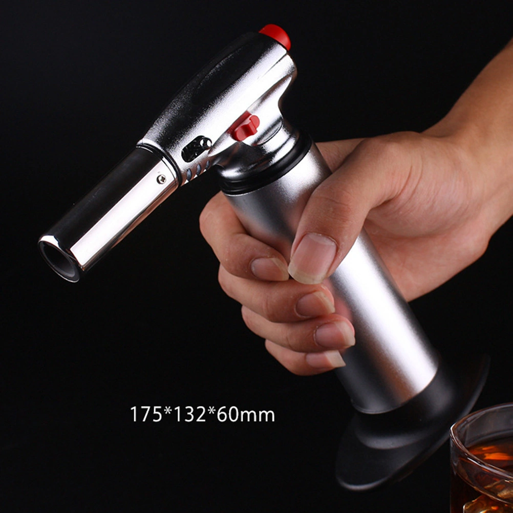 Professional Butane Torch Refillable Culinary Torch Flame Adjustable For Cooking Without Gas