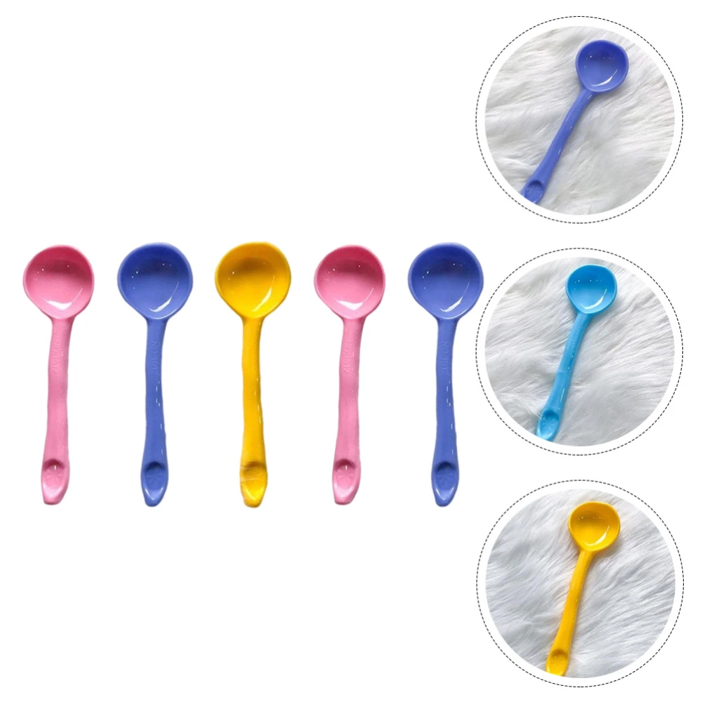 5pcs Facial Mask Spoons Home Salon Use Mask Powder Spoons Measuring Spoons