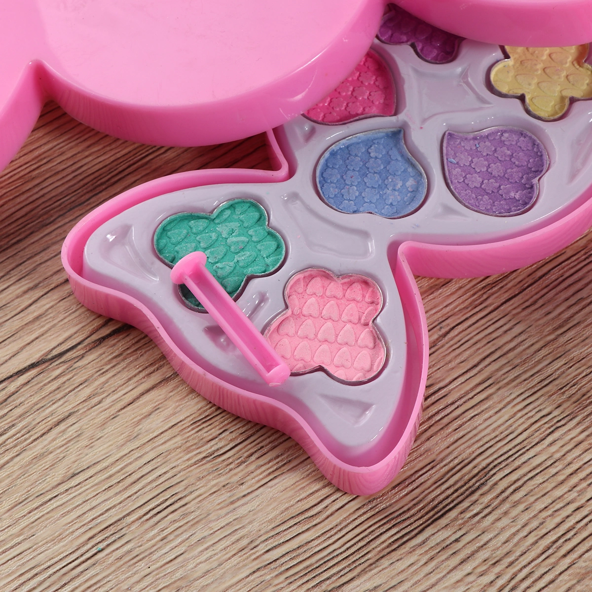 Girls Candy Shape Box Pretend Traveling Make-Up Box Kids Vanity Beauty Salon Cosmetic Case