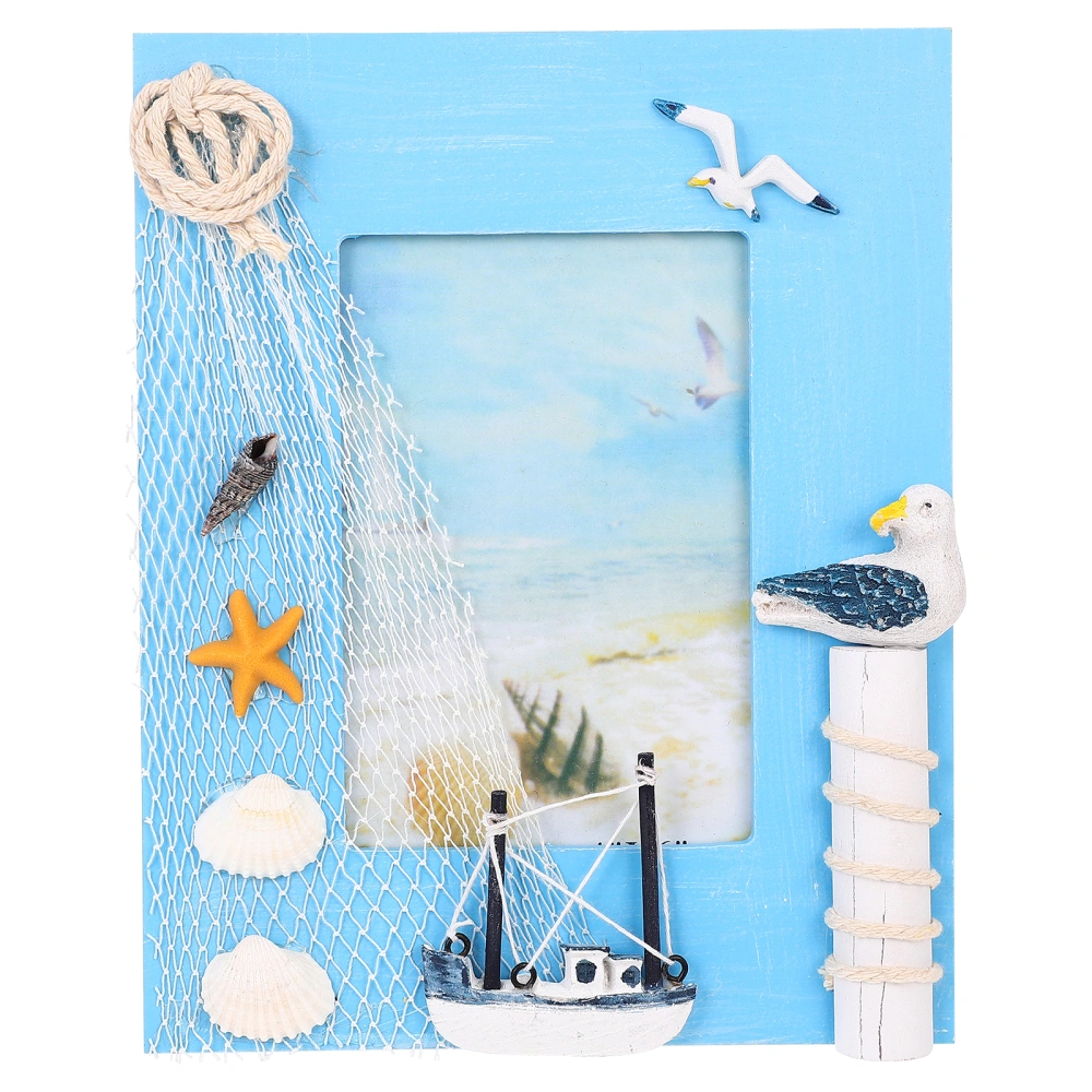 Decorative Mediterranean Photo Frame Bedroom Photo Frame Desktop Photo Stand