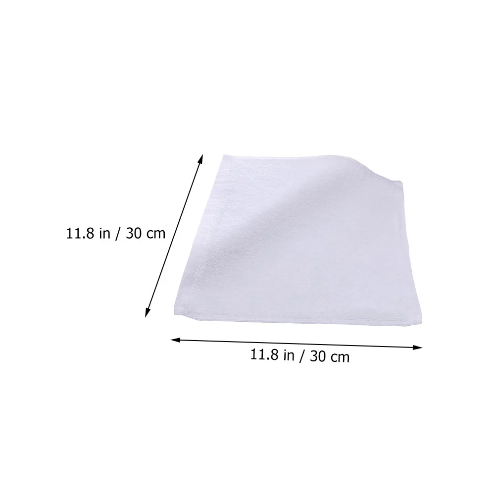 8pcs Household Towels Supple Bath Towels Face Washcloth Water Absorbing Towels