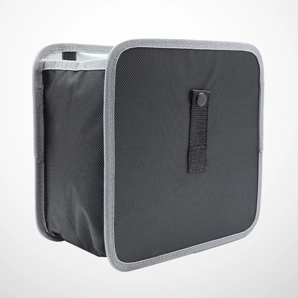 Car Garbage Bag Seat Back Storage Bag Multifunctional Debris Storage Bag Grey