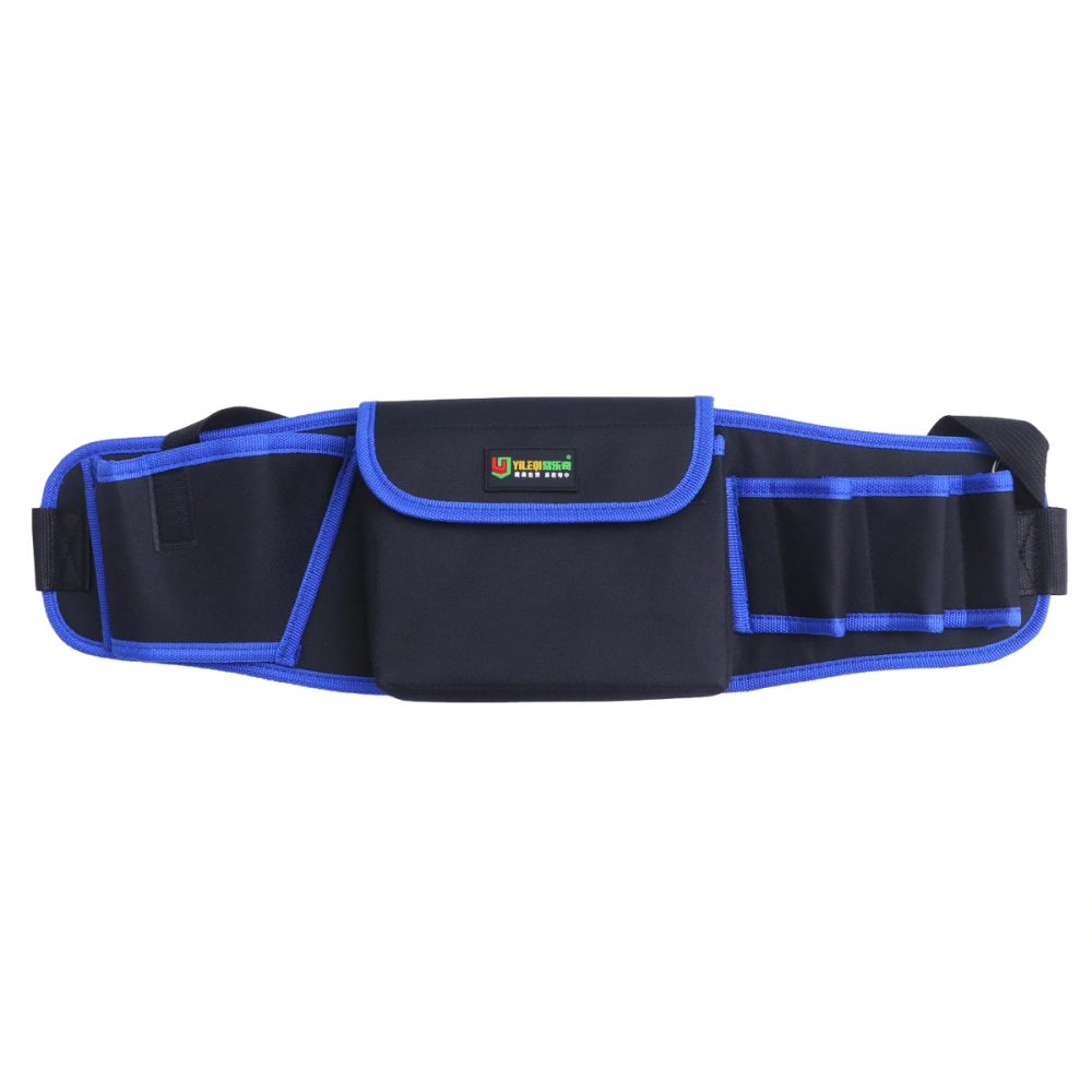 1PC Multifunctional Electrician Tools Bag Waist Pouch Belt Storage Holder Organizer for Working (Y7, Blue)