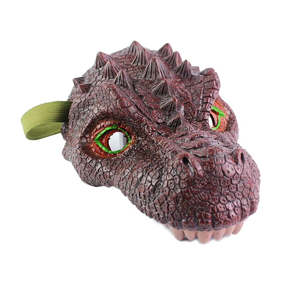 Novelty Dinosaur Mask Simulation Dinosaur Mask Model Halloween Funny and Trick Toys Boxed Tyrannosaurus Mask