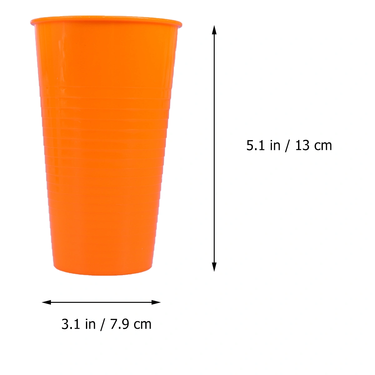 12pcs Plastic Drinking Cups Reusable Holiday Party Tableware Beverage Juice Cups Party Supplies (Yellow Red Purple Green Blue and Orange for Each 2pcs)