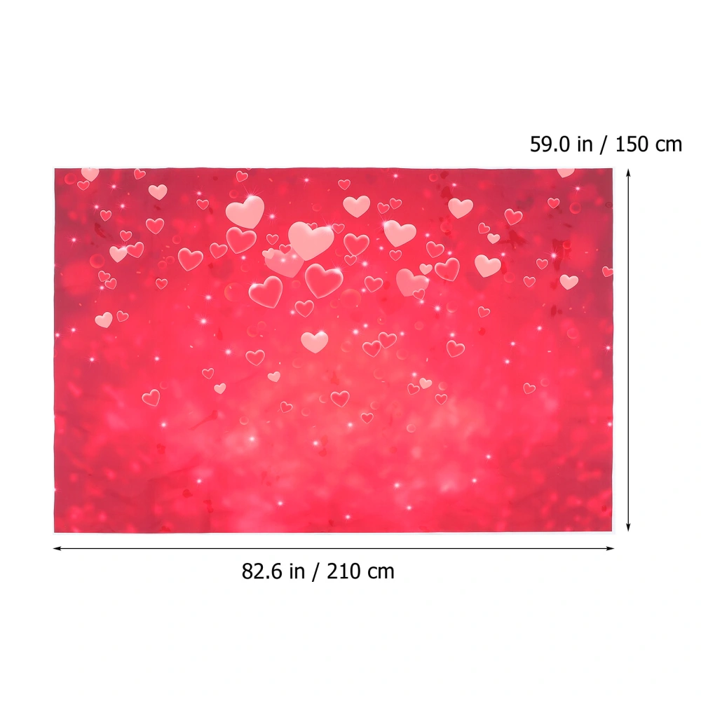 Valentine's Day Background Photo Backdrop Party Background Scene Layout Decor