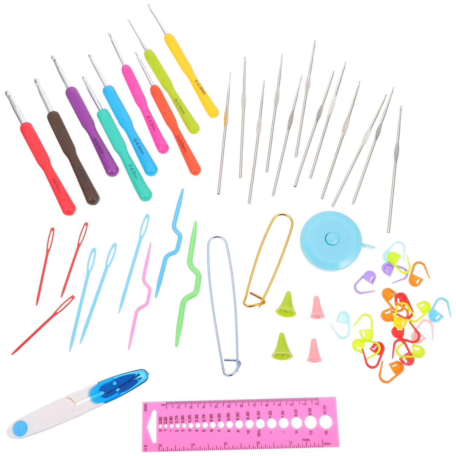 1 bag of Knitting Crochet Hook Yarn Crochet Household DIY Knitting Supply