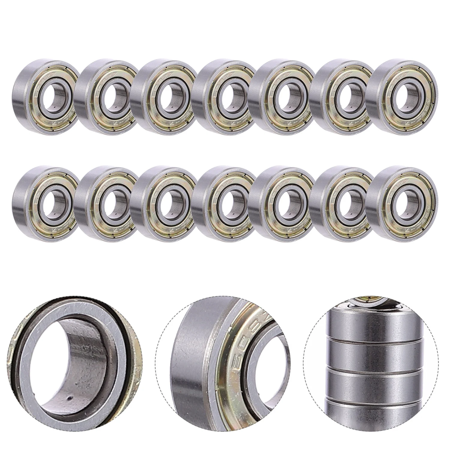 32pcs Skate Scooter No Noise Smooth Skate Scooter Bearing Longboard Accessory