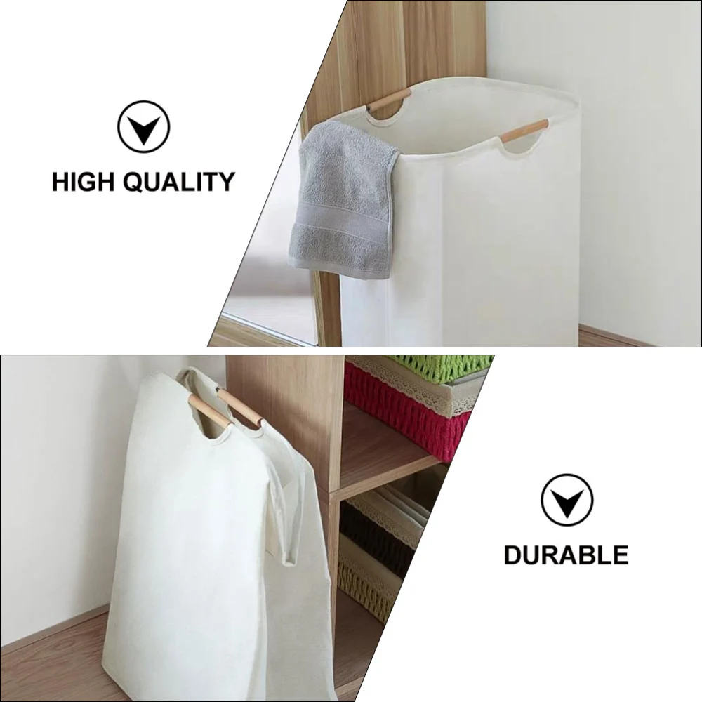 1pc Household Laundry Basket Handheld Laundry Dirty Clothes Bag Laundry Bag