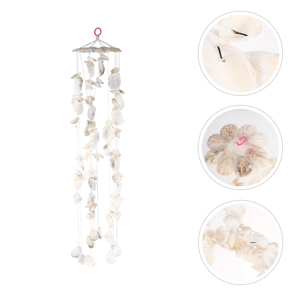 Seashell Wind Chime Door And Window Ornament Natural Home Hanging Adornment