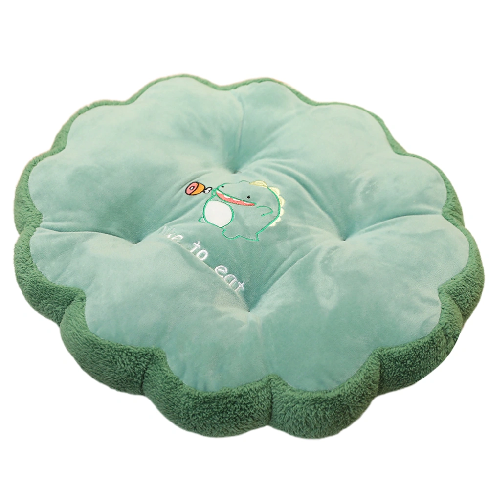 Cartoon Plush Cushion Office Chair Cushion Students Seat Cushion Thicken Chair Cushion (Dinosaur)