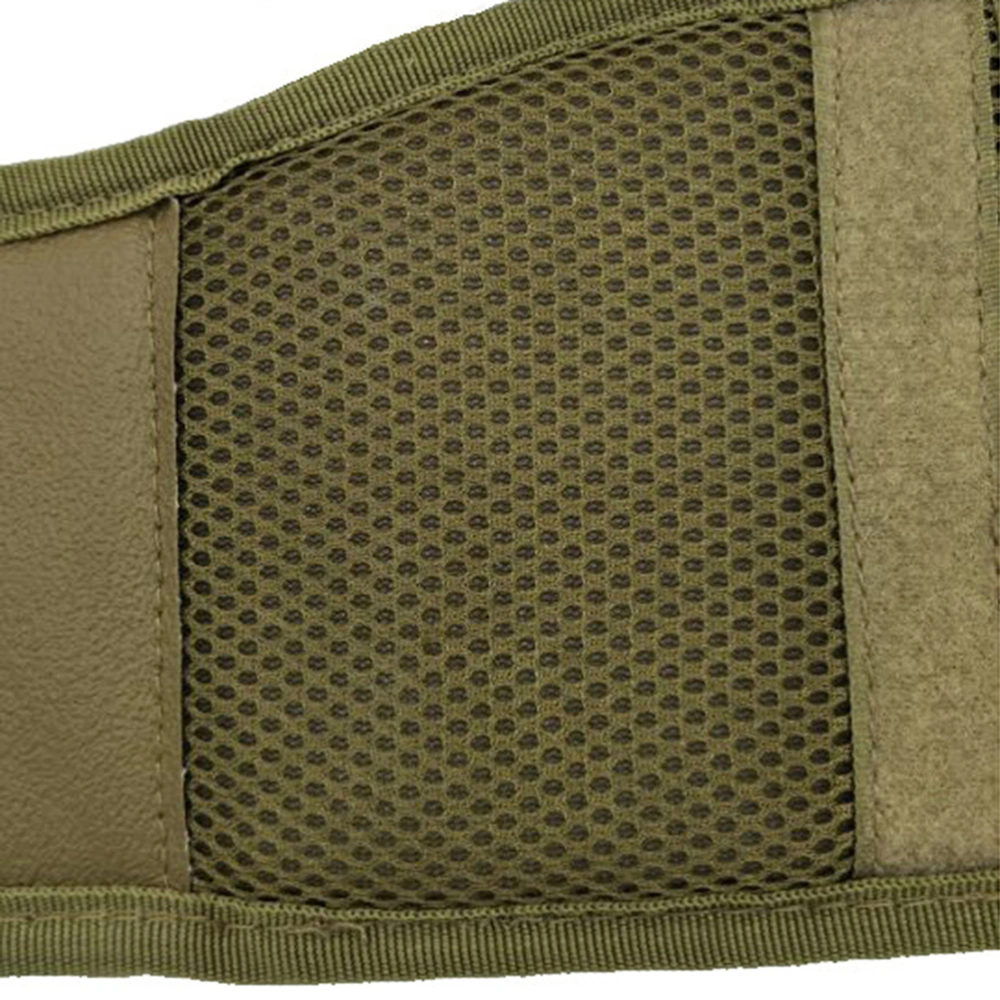 1pc Men's Outdoor Tactical Belt Utility Buckle Military Belt Durable Multi-function Composite Filed Belt (Khaki)