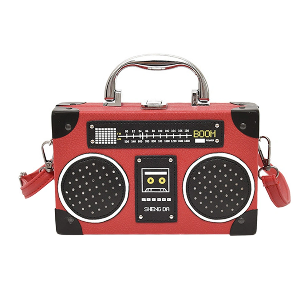 1pc Fashion Female Leisure Radio Shape Bag Female One Shoulder Pouch Trendy Bag