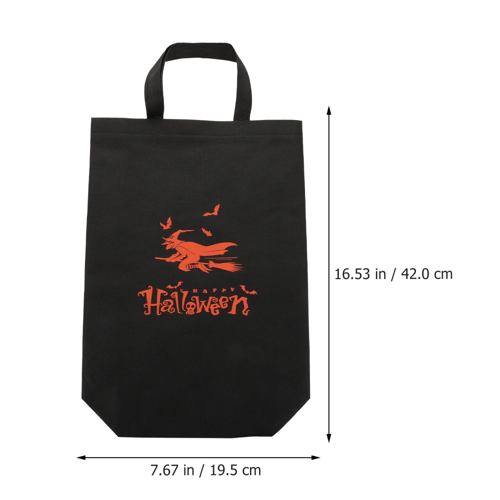 12pcs Halloween Non-woven Printed Gift Wrapped Tote Bags Portable Candy Bags