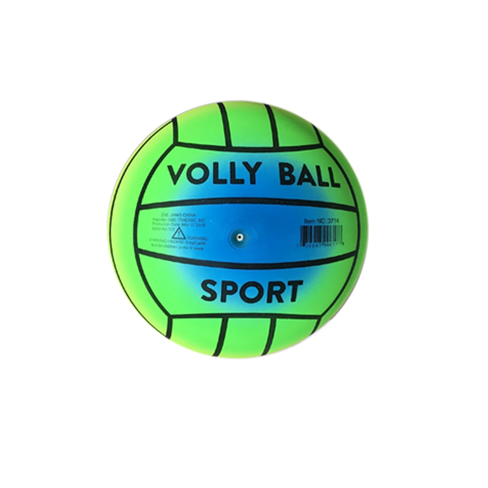 5 Pcs 22 CM Thickened Rainbow Balls Elastic PVC Beach Sports Play Ball Kickball Flapping Ball Children Toy for Indoor Outdoor Playground Activities (Random Pattern)