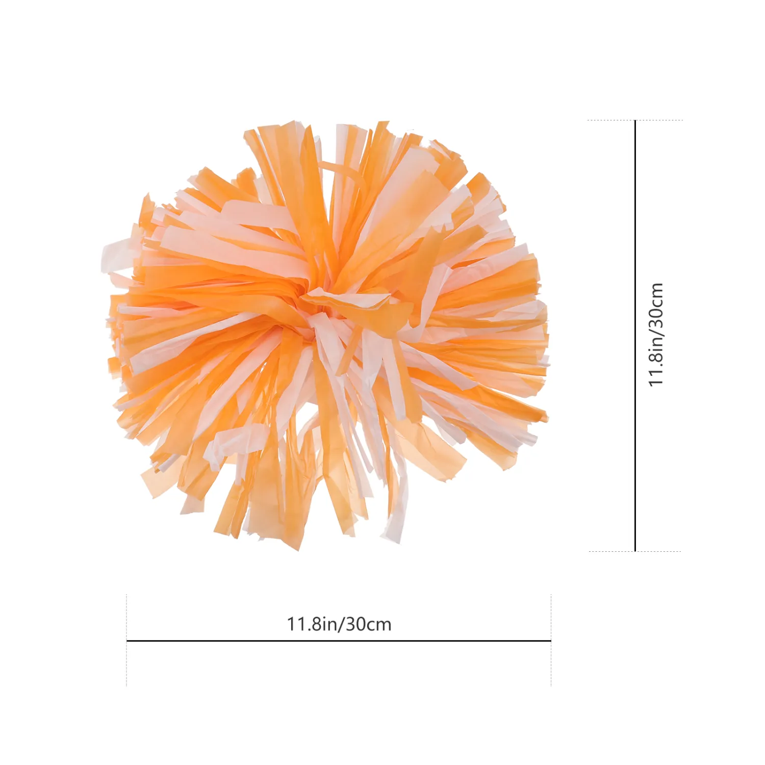 4pcs Reusable Matte Cheering Poms Spirited Fun Cheerleading Pom Poms Kit Colorful Cheer Props with Ring for Performance Competition Cheering Sports Events- Size L(Purple White and Yellow, White with Red with Pink and Yellow, Blue with Yellow and Whit