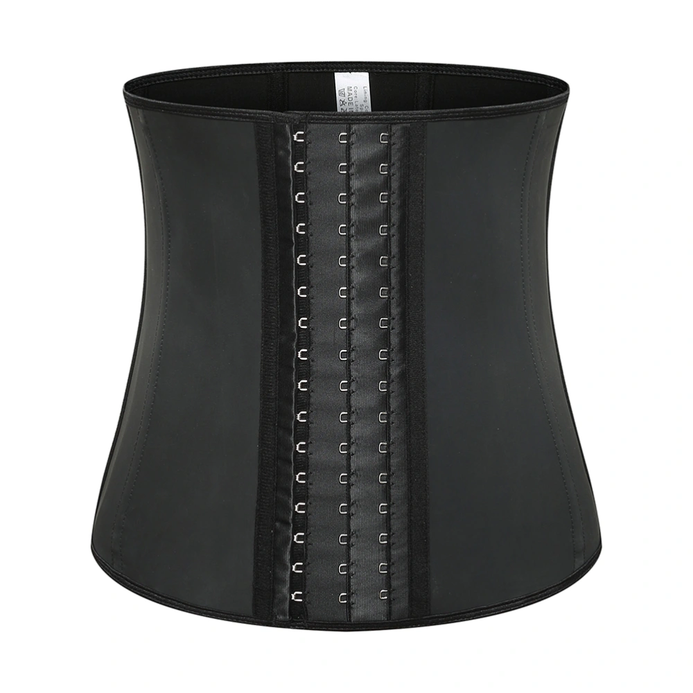 Men's Waist Trainer Slimming Waist Corset Lose Weight Muscle Tank Shapewear Size L (Black)