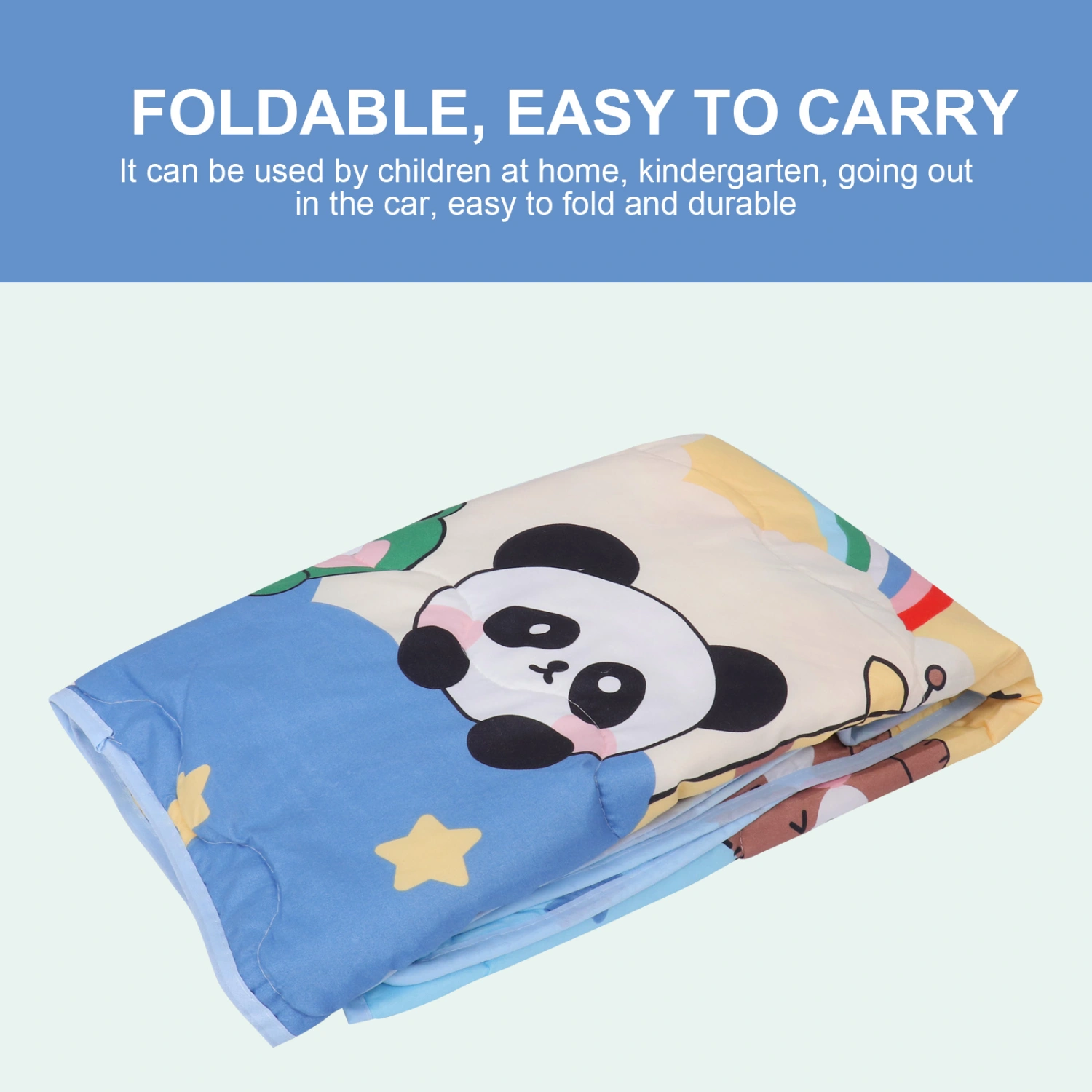 1Pc Kindergarten Blanket Decorative Children Blanket Household Summer Quilt