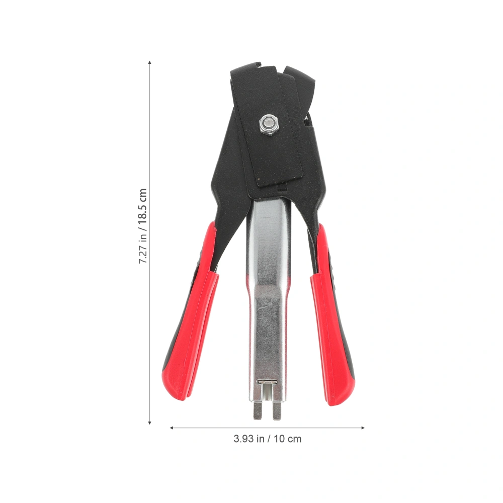 Ring Pliers with C Clips Pig Wire Cage Clamp Mesh Cage Wire Fencing Tool