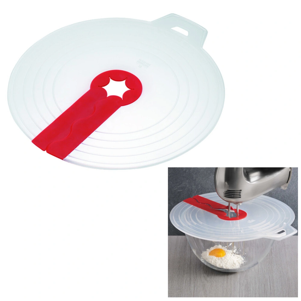 2 Pcs Egg Bowl Whisks Screen Cover Silicone Anti Cover Baking Guard Bowl Lid Kitchen Cooking Tool